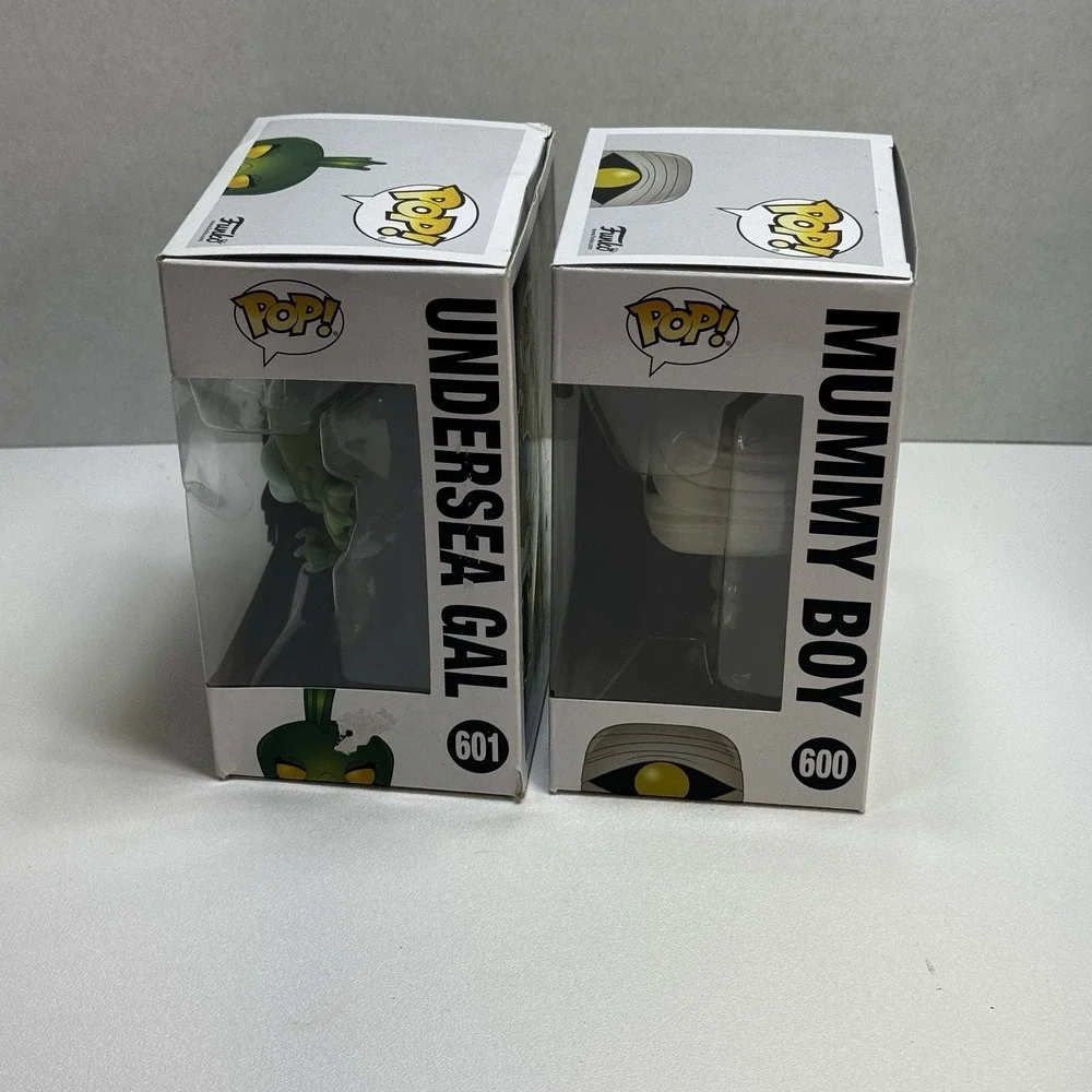 4 Funko Pop Disney Nightmare Before Christmas Figures 598, 599, 600 & 601